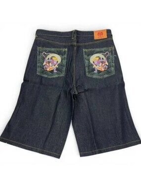 Red Monkey Martin Ksohoh RMC VTG NEW Deadstock Denim Jean Skater Shorts Men's 40
